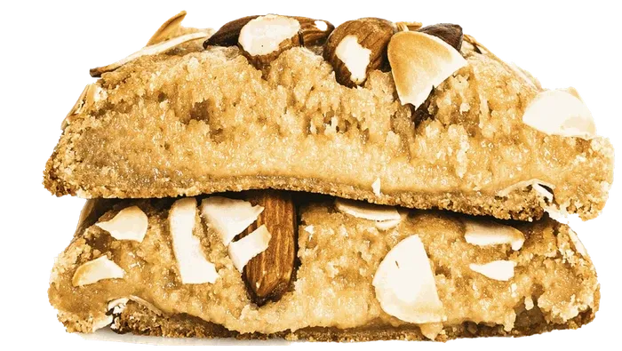Cookie fourré frangipane